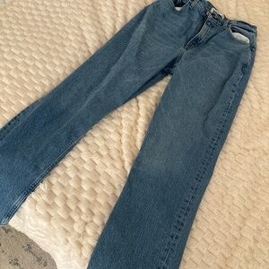 Abercrombie and fitch - 90s straight high rise - size 29/8 Regular